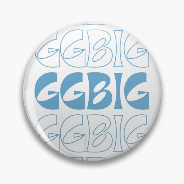 Item preview, Big/Little Letters Stack - Light Blue "GGBig" designed and sold by Jenna Cage.
