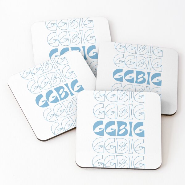 Item preview, Big/Little Letters Stack - Light Blue "GGBig" designed and sold by Jenna Cage.