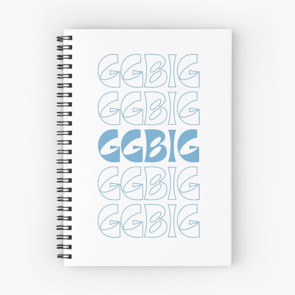Item preview, Big/Little Letters Stack - Light Blue "GGBig" designed and sold by Jenna Cage.