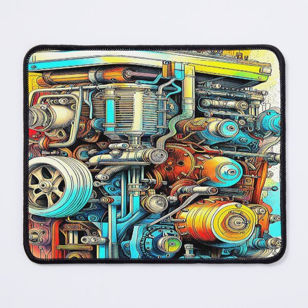 Item preview, Car engine fantasy. designed and sold by Giulivo Store Graphic.
