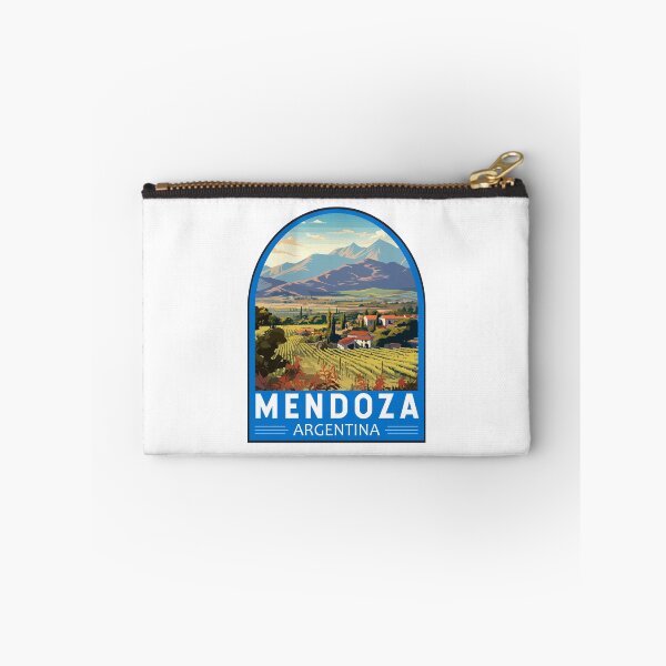 Item preview, Mendoza Argentina Travel Art Emblem designed and sold by KrisSidDesigns.