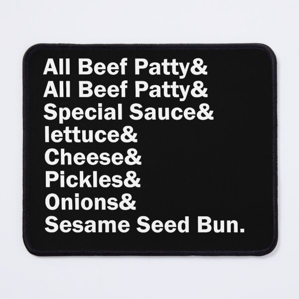 Item preview, Funny Names x McDonalds Big Mac designed and sold by 3dmuckychris.