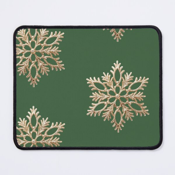 Item preview, Gold Glitter Christmas Snowflake designed and sold by shopcosmiclatte.