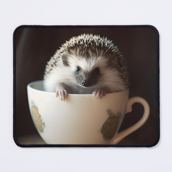 Item preview, Hedgehog in the cup designed and sold by volllkaa.