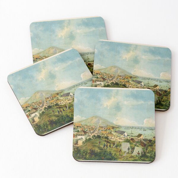 Item preview, Vintage Pictorial Map of San Francisco CA (1794) designed and sold by BravuraMedia.