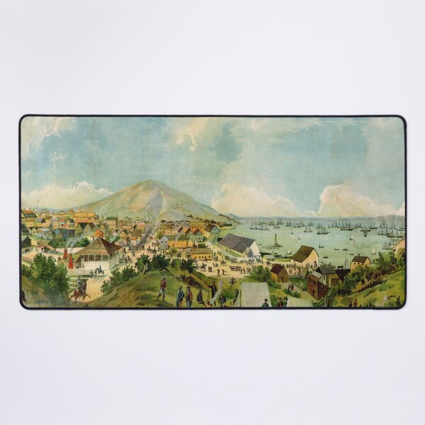 Item preview, Vintage Pictorial Map of San Francisco CA (1794) designed and sold by BravuraMedia.