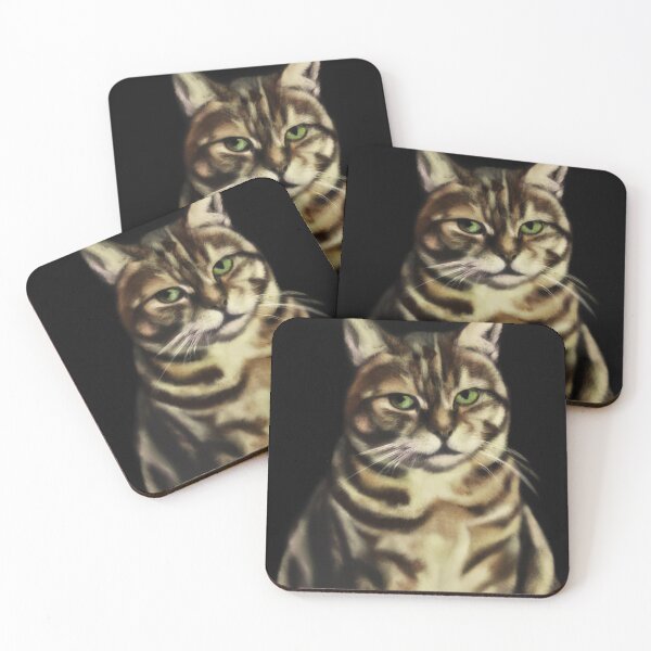 Item preview, Meow Masterpieces: Handcrafted Cat Paintings  designed and sold by Heepp.