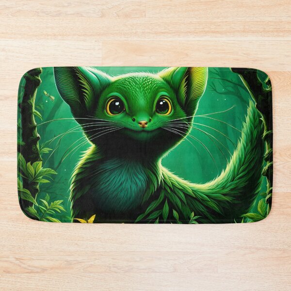 Item preview, Emerald Whiskers in Enchanted Woods designed and sold by Caehleb.