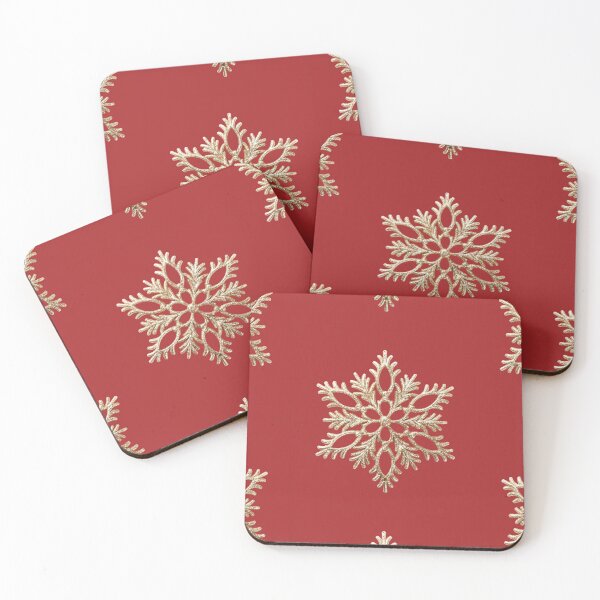 Item preview, Gold Glitter Christmas Snowflake designed and sold by shopcosmiclatte.