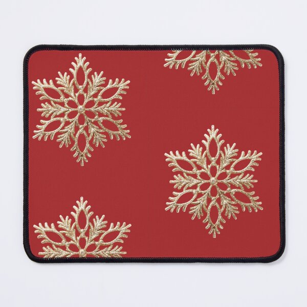 Item preview, Gold Glitter Christmas Snowflake designed and sold by shopcosmiclatte.