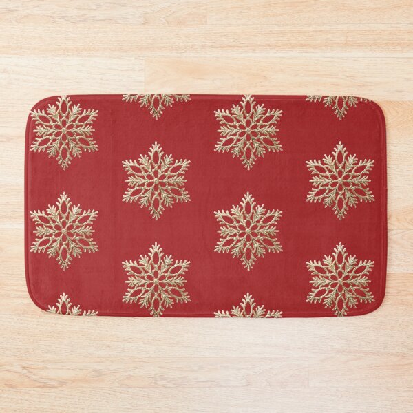 Item preview, Gold Glitter Christmas Snowflake designed and sold by shopcosmiclatte.