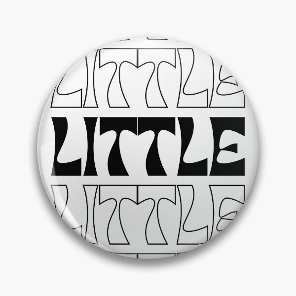 Item preview, Big/Little Letters Stack - Black "Little" designed and sold by Jenna Cage.