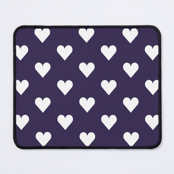 Item preview, Medium WHITE and NAVY BLUE LOVE HEARTS designed and sold by RachelMacht.
