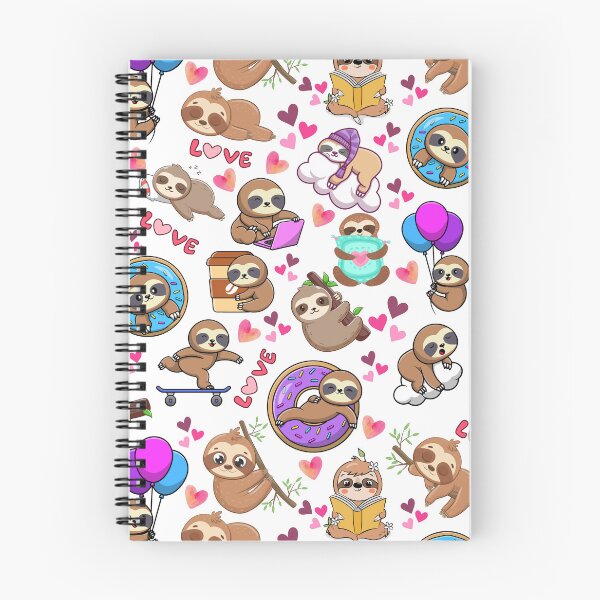 Item preview, Sloth Fun Pattern designed and sold by Wolfheartart.
