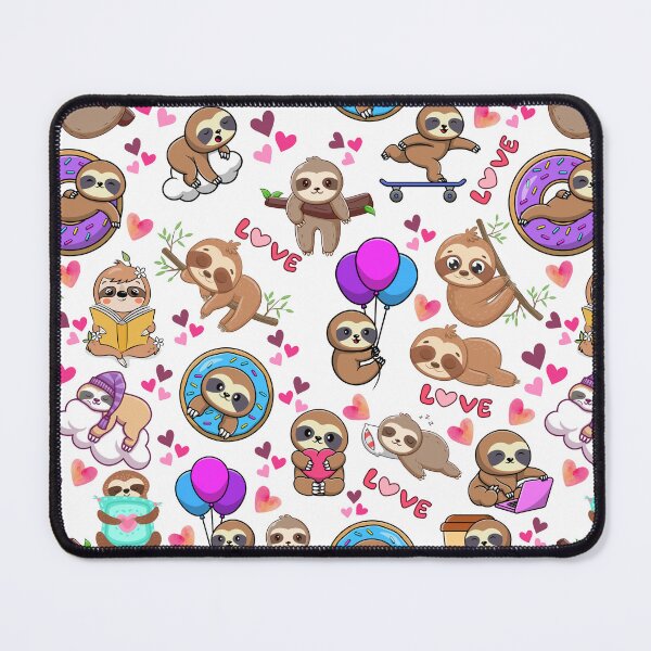 Item preview, Sloth Fun Pattern designed and sold by Wolfheartart.