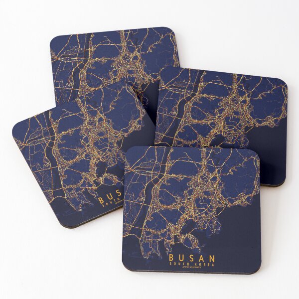 Item preview, Busan, South Korea - City At Night designed and sold by deMAP.