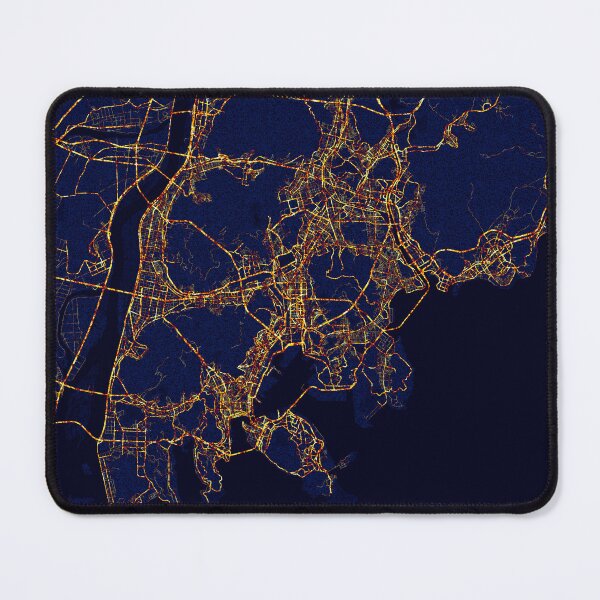 Item preview, Busan, South Korea - City At Night designed and sold by deMAP.