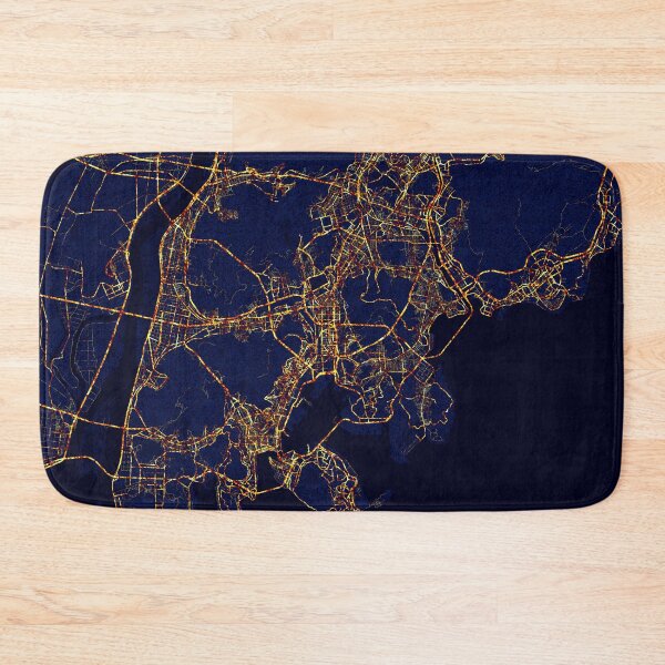 Item preview, Busan, South Korea - City At Night designed and sold by deMAP.