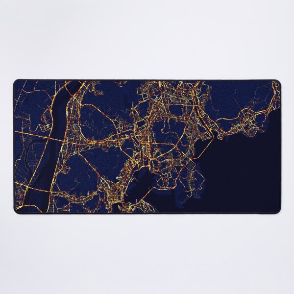 Item preview, Busan, South Korea - City At Night designed and sold by deMAP.