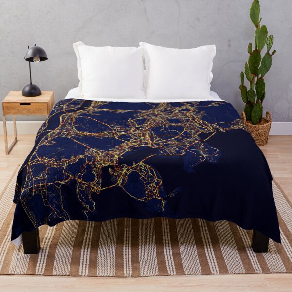 Item preview, Busan, South Korea - City At Night designed and sold by deMAP.
