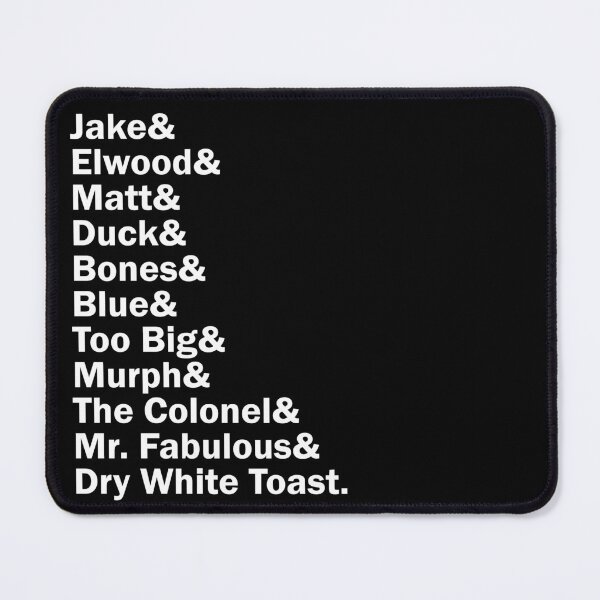 Item preview, Funny Names x Blues Brothers Band designed and sold by 3dmuckychris.