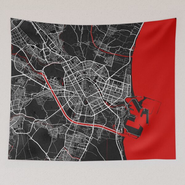 Item preview, Valencia City Map of Spain - Oriental designed and sold by deMAP.