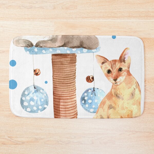 Item preview, Cute Kitten Throw Blanket designed and sold by chigara.