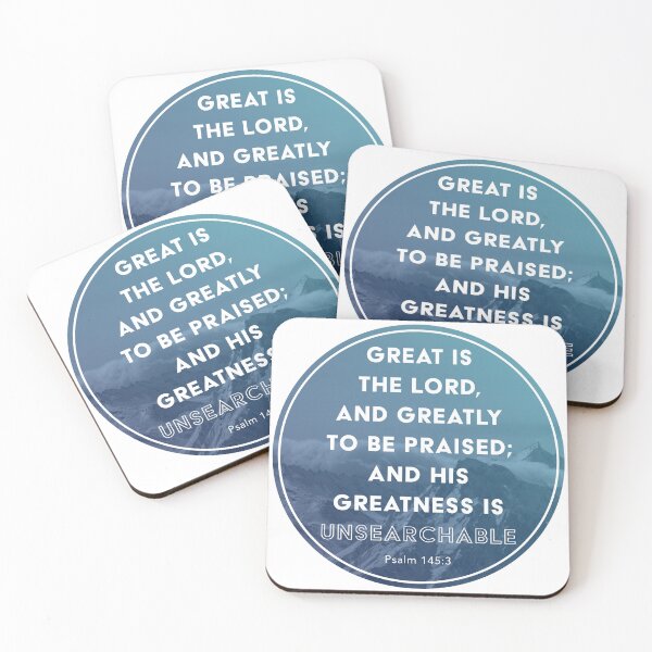 Item preview, Psalm 145:3 designed and sold by SecretSamaritan.