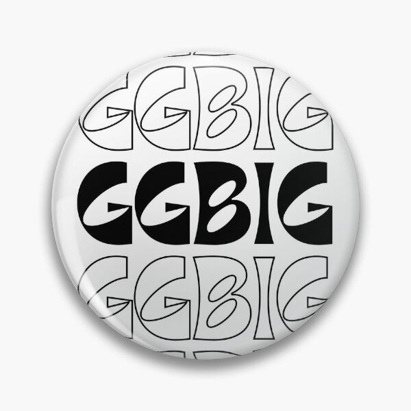 Item preview, Big/Little Letters Stack - Black "GGBig" designed and sold by Jenna Cage.