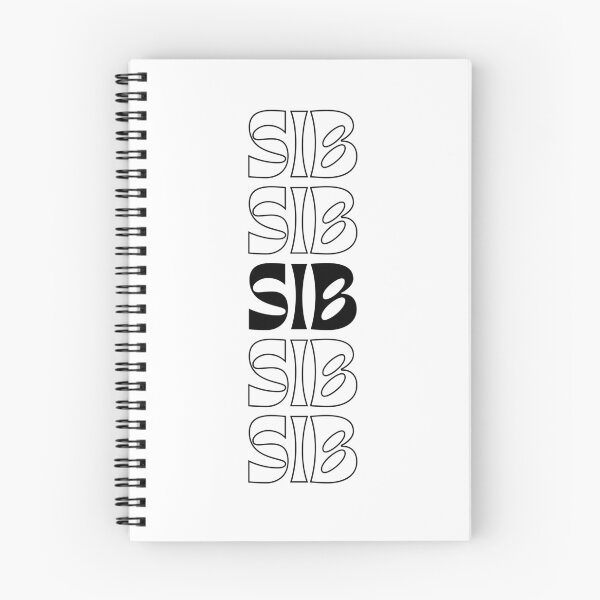 Item preview, Big/Little Letters Stack - Blacke "Sib" designed and sold by Jenna Cage.