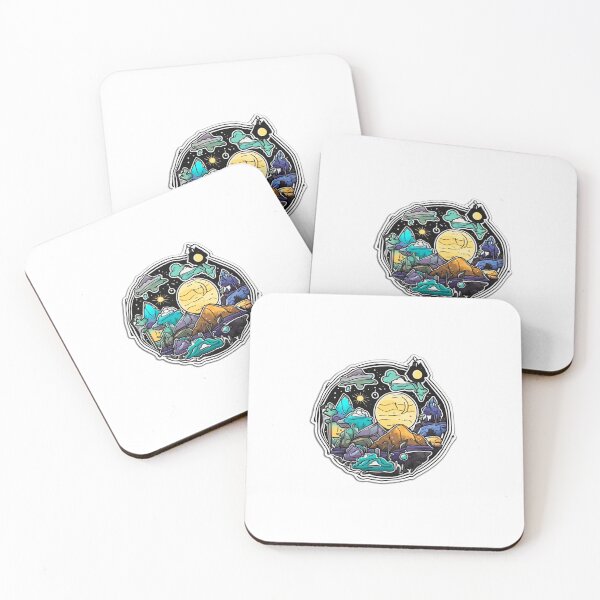 Item preview, Night in the mountains designed and sold by Silvia Luque.