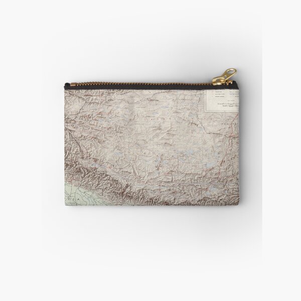 Item preview, Vintage Map of Tibet (1955) designed and sold by BravuraMedia.
