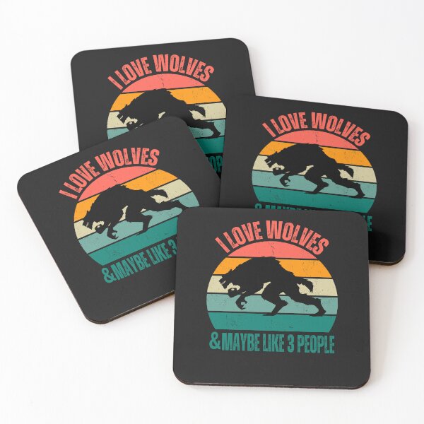Item preview, Love wolves and maybe 3 people designed and sold by erozzz.