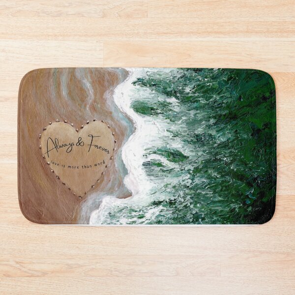 Item preview, Always and Forever, Heart on Beach designed and sold by Tiffany Roy.