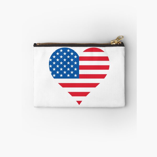 Item preview, Stars and Stripes heart shaped, USA heart flag designed and sold by David Oliveira.
