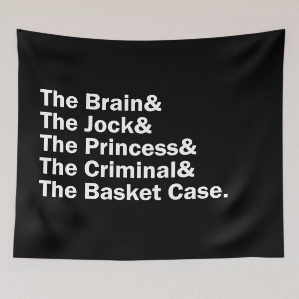 Item preview, Funny Names x The Breakfast Club designed and sold by 3dmuckychris.