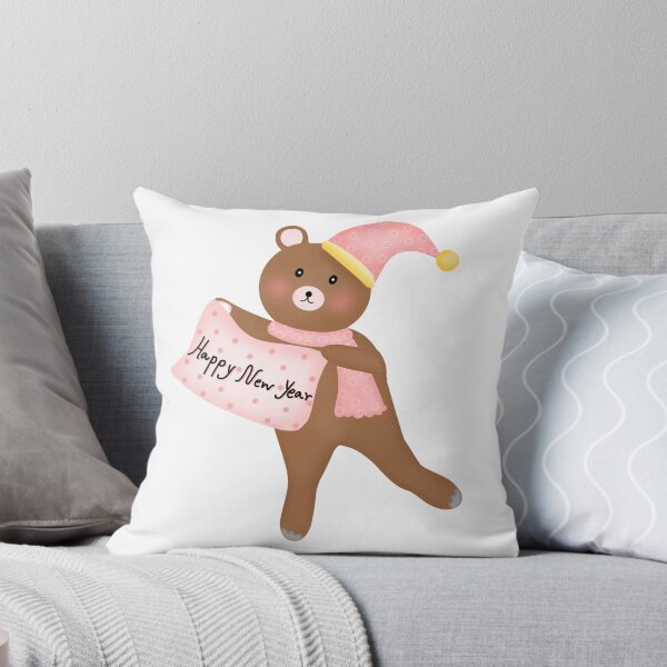Item preview, Happy new year cute teddy bear.  designed and sold by Onanong2531.