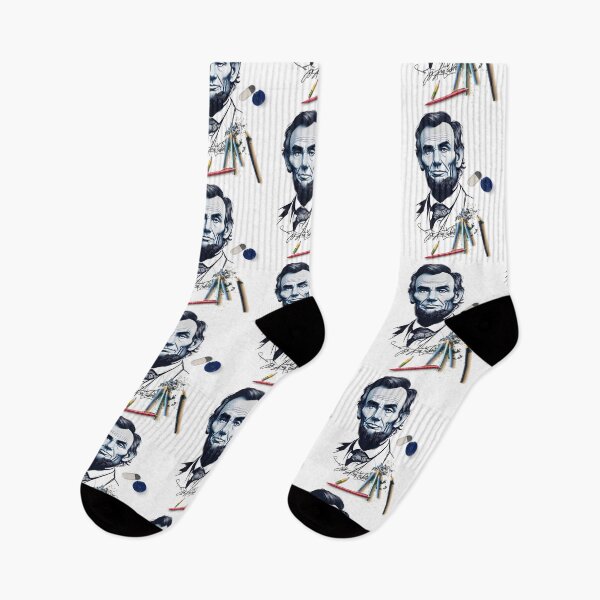 Item preview, Lincoln in Sketch designed and sold by NickTaroDesign.
