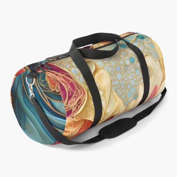 Item preview, colorful detailed silk flower art print designed and sold by dcrc.