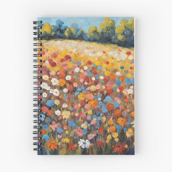 Item preview, Beautiful field of flowers designed and sold by Leurilinda.