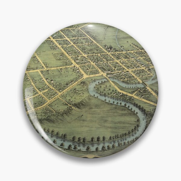 Item preview, Warren, Ohio (1870) designed and sold by allhistory.