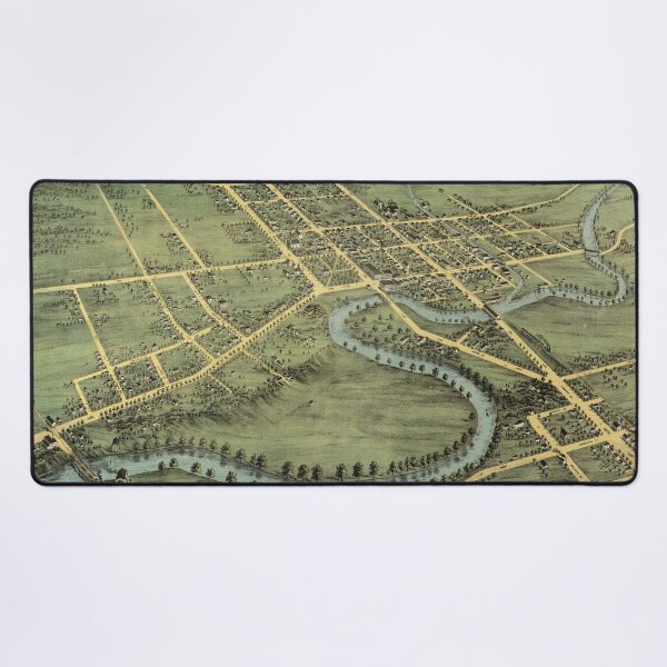 Item preview, Warren, Ohio (1870) designed and sold by allhistory.