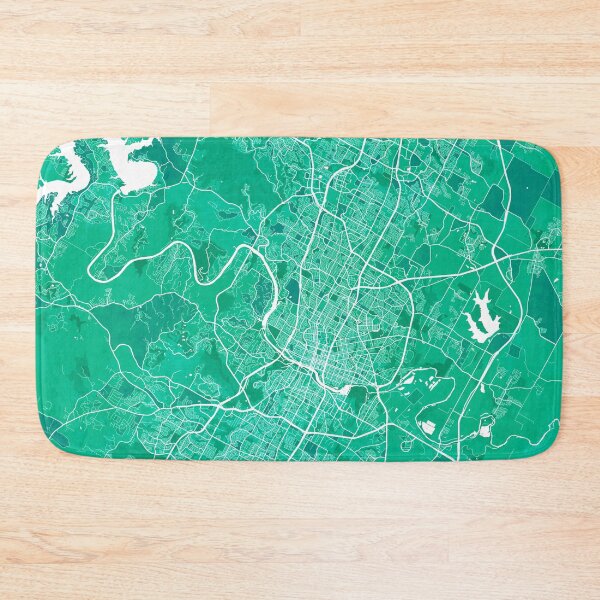 Item preview, Austin City Map of Texas, USA - Watercolor designed and sold by deMAP.