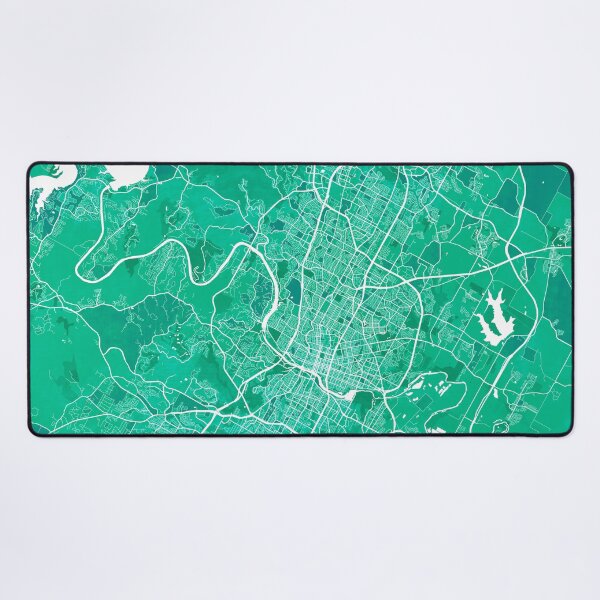 Item preview, Austin City Map of Texas, USA - Watercolor designed and sold by deMAP.