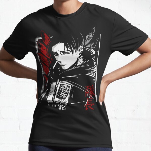 Attack On Titan Hoodie AOT Anime Manga Levi Ackerman Retro Adult Mens Kids  Hoody