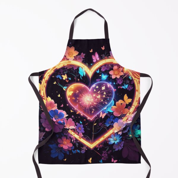 Item preview, Neon hart designed and sold by ArtfullMinds.