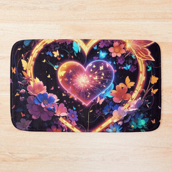 Item preview, Neon hart designed and sold by ArtfullMinds.