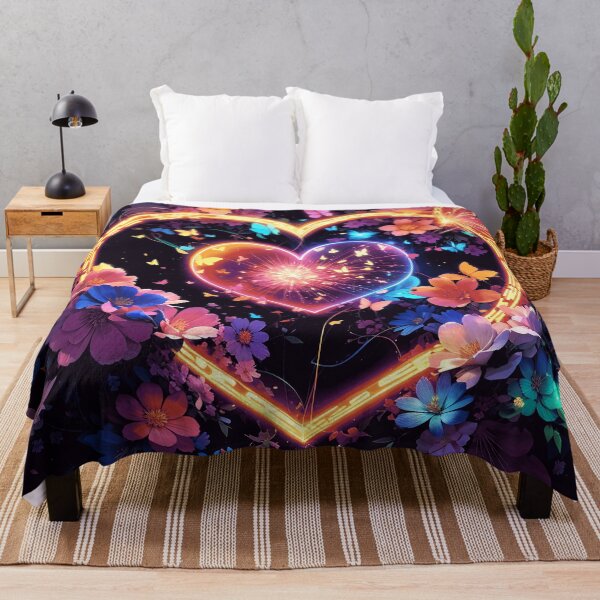 Item preview, Neon hart designed and sold by ArtfullMinds.