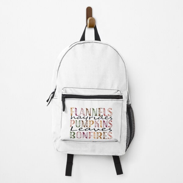 Item preview, Flannels Hayrides Pumpkins Cider Leaves Bonfires designed and sold by storefoxmix.