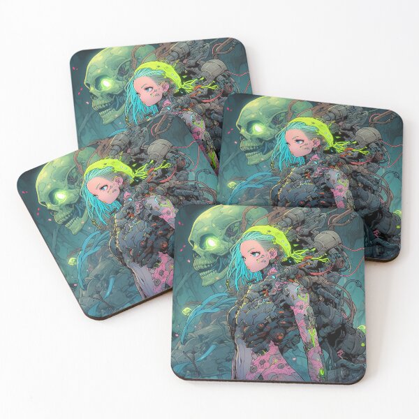 Item preview, Alien Cybernetic Experiment Anime Girl designed and sold by bubblegoth.